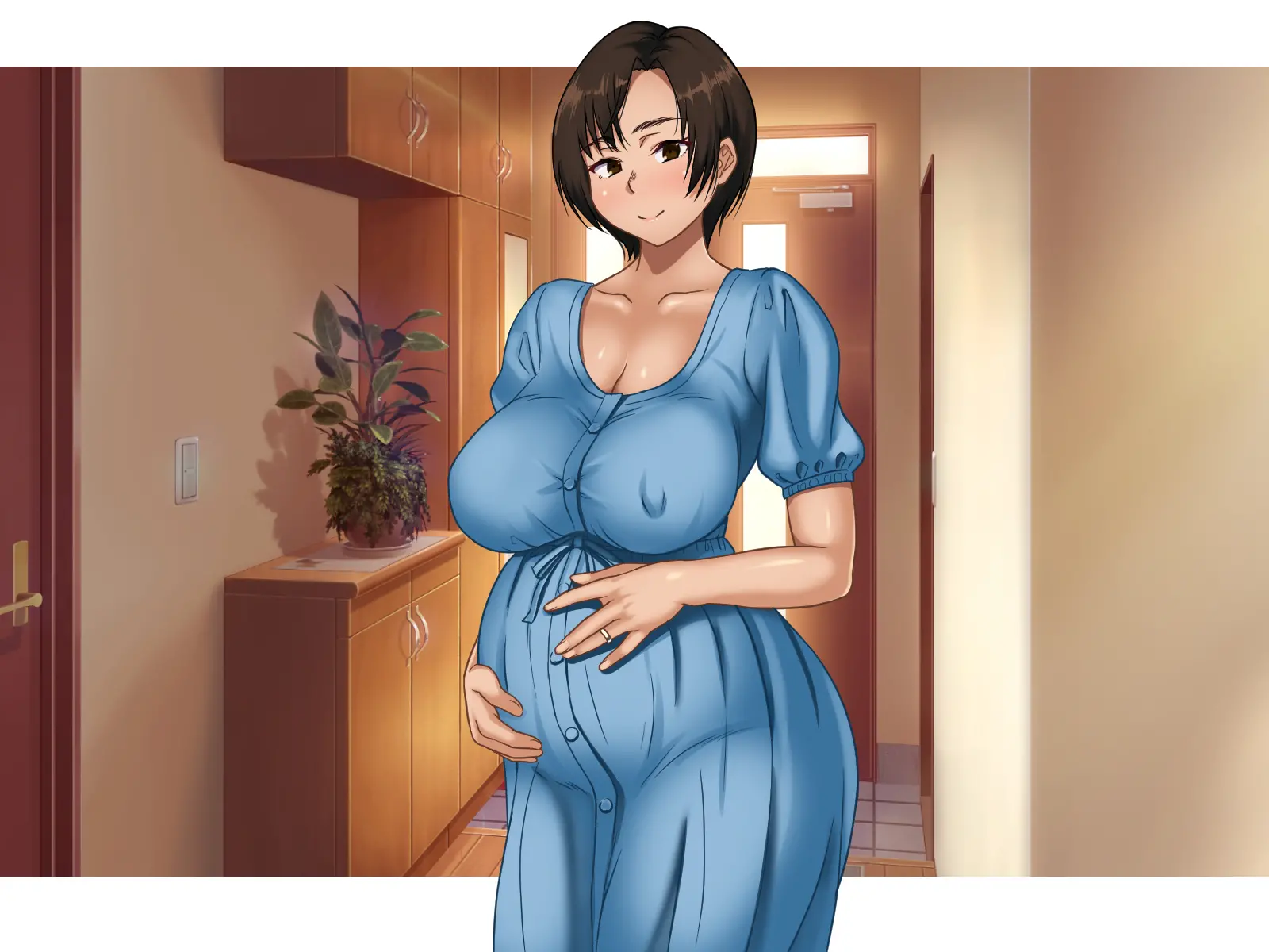 Ane No Ninkatsu Wa Ore To No Asedaku Tanetsuke Musabori Koubi | 누나의 임신활동은 나와 땀투성이 교배 탐욕스러운 교미